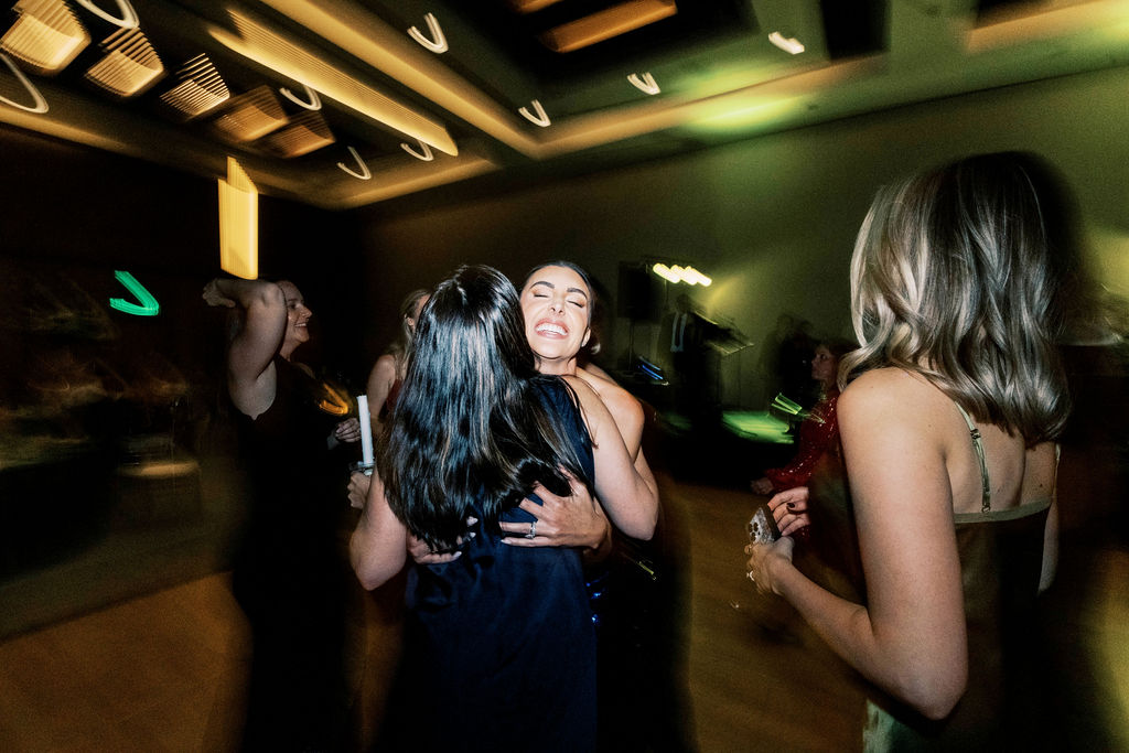 Wedding guests dancing at Camelback Inn reception