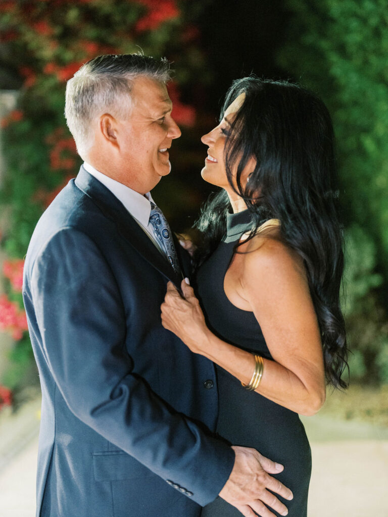 Couple portrait at El Chorro dinner celebration Scottsdale