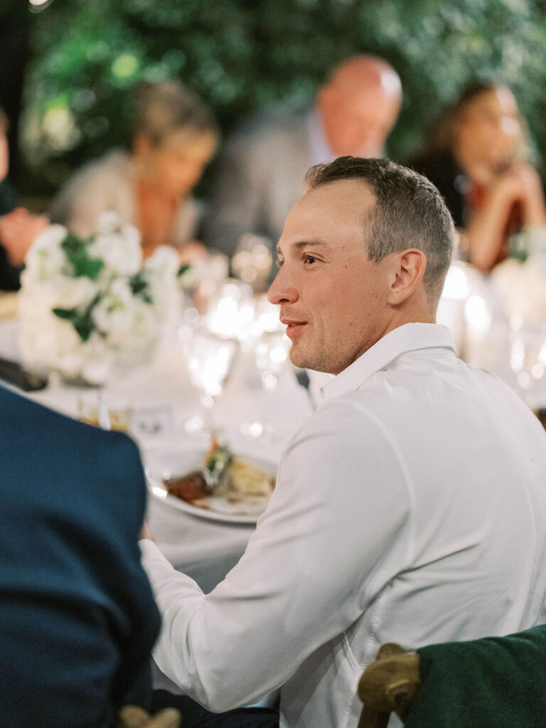 Guest portrait during dinner party at El Chorro Scottsdale